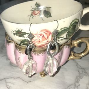 2/$20 Laura Ashley Dangly Bauble Earrings